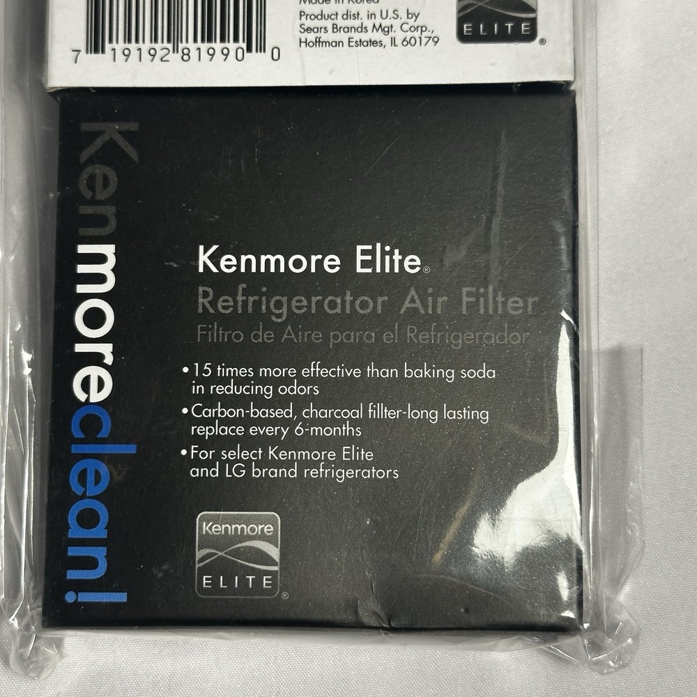 3 Pack Genuine Kenmore Elite 469918 Refrigerator Air Filter NEW In Box - Picture 5 of 9
